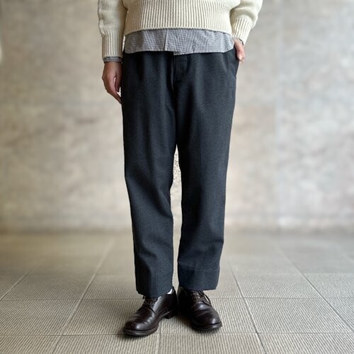 豊富なギフト MHL. WOOL COTTON DRILL グレー パンツ - www.rgb.edu.co